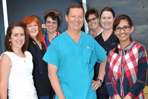 A group photo of Andrew Baderski Dental team.